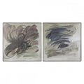 Grey Invasion Wall Art - Set of 2 - 100 x 100-abc