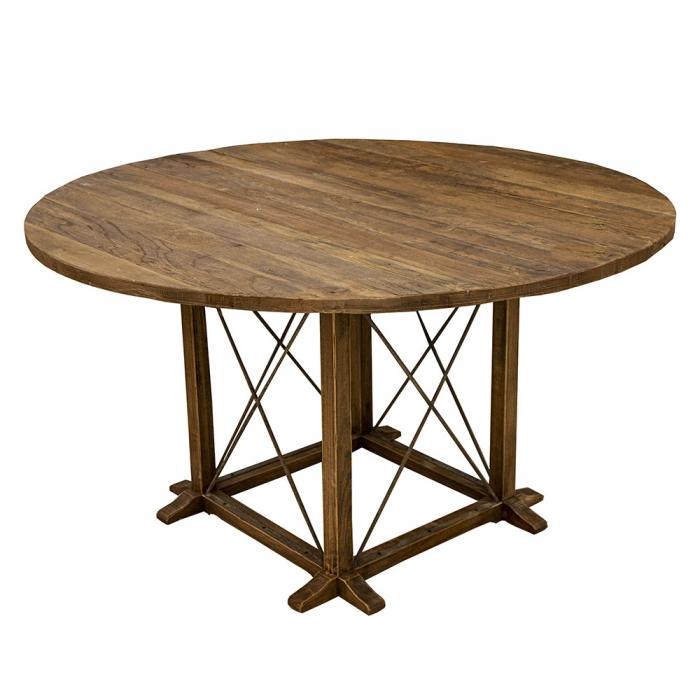 Denver Round Elm Table-abc