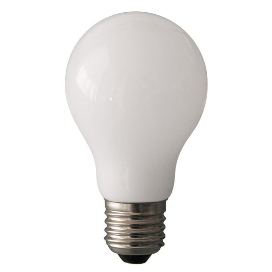 Globe LED Glass 8W 2700K Opal E27 Non-Dimmable-abc