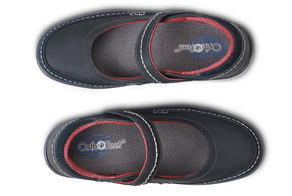 Athens - Blue Mary Jane Shoes-abc