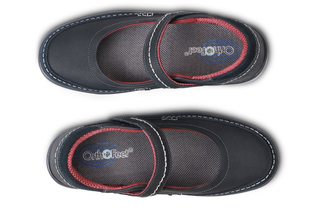 Athens - Blue Mary Jane Shoes-abc