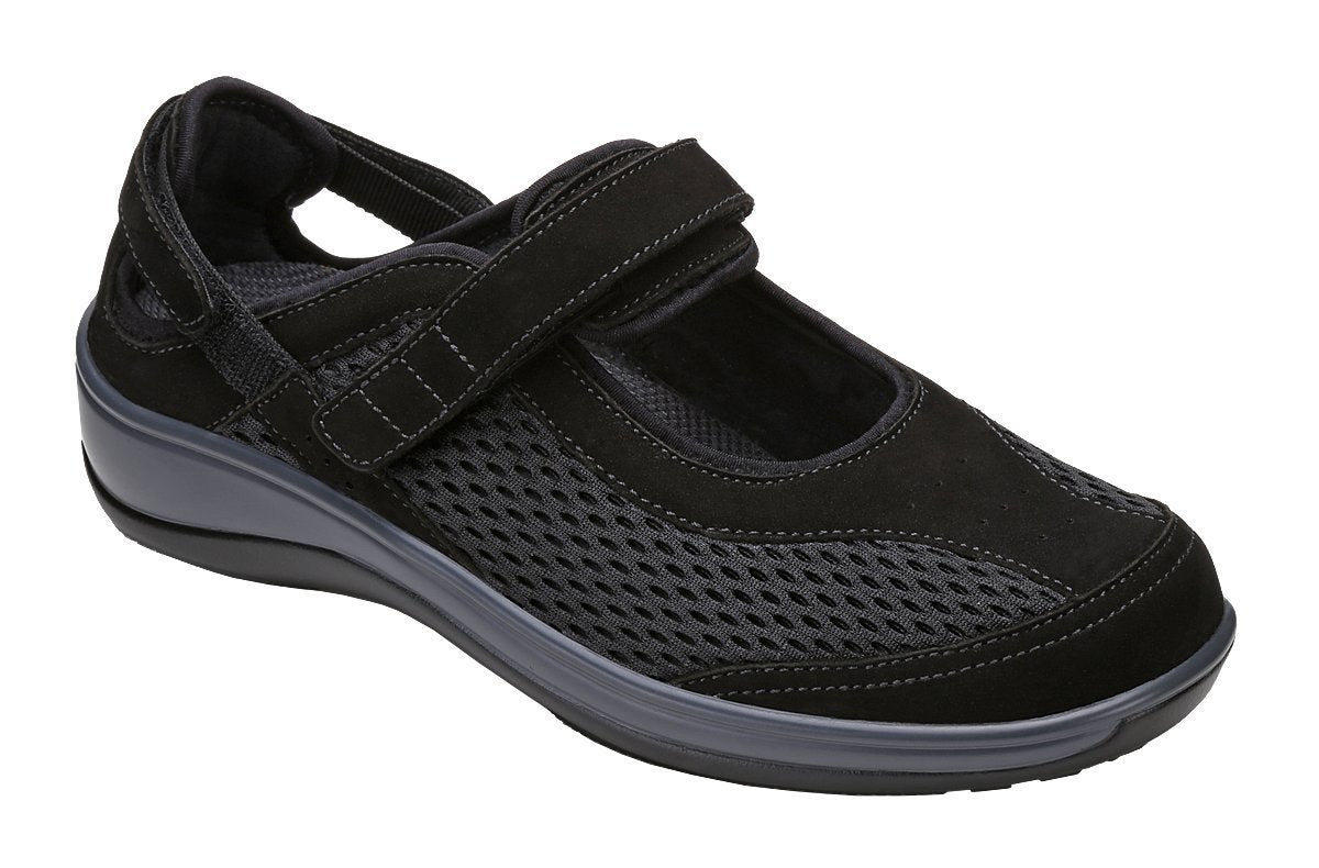 Sanibel - Black Mary Jane Shoes-abc