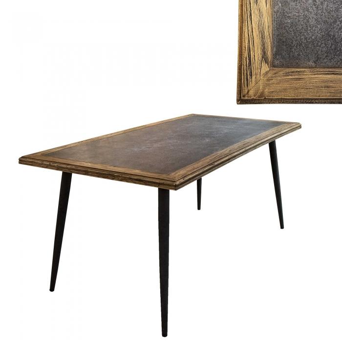 Denver Zinc Dining Table-abc