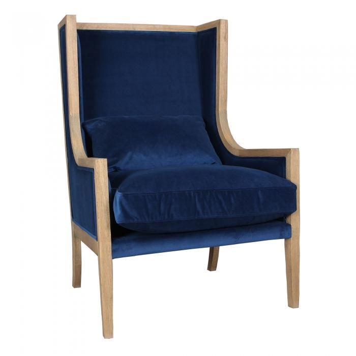 Jenner Wingback Navy Velvet-abc