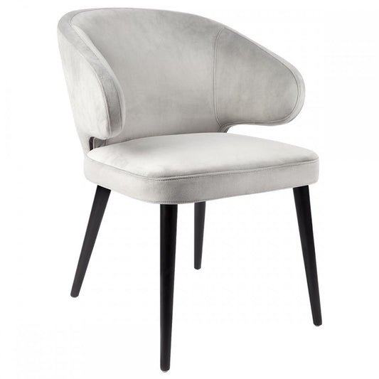 Harlow Dining Chair - Grey-abc
