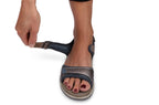 Malibu Pewter Women's Sandals-abc