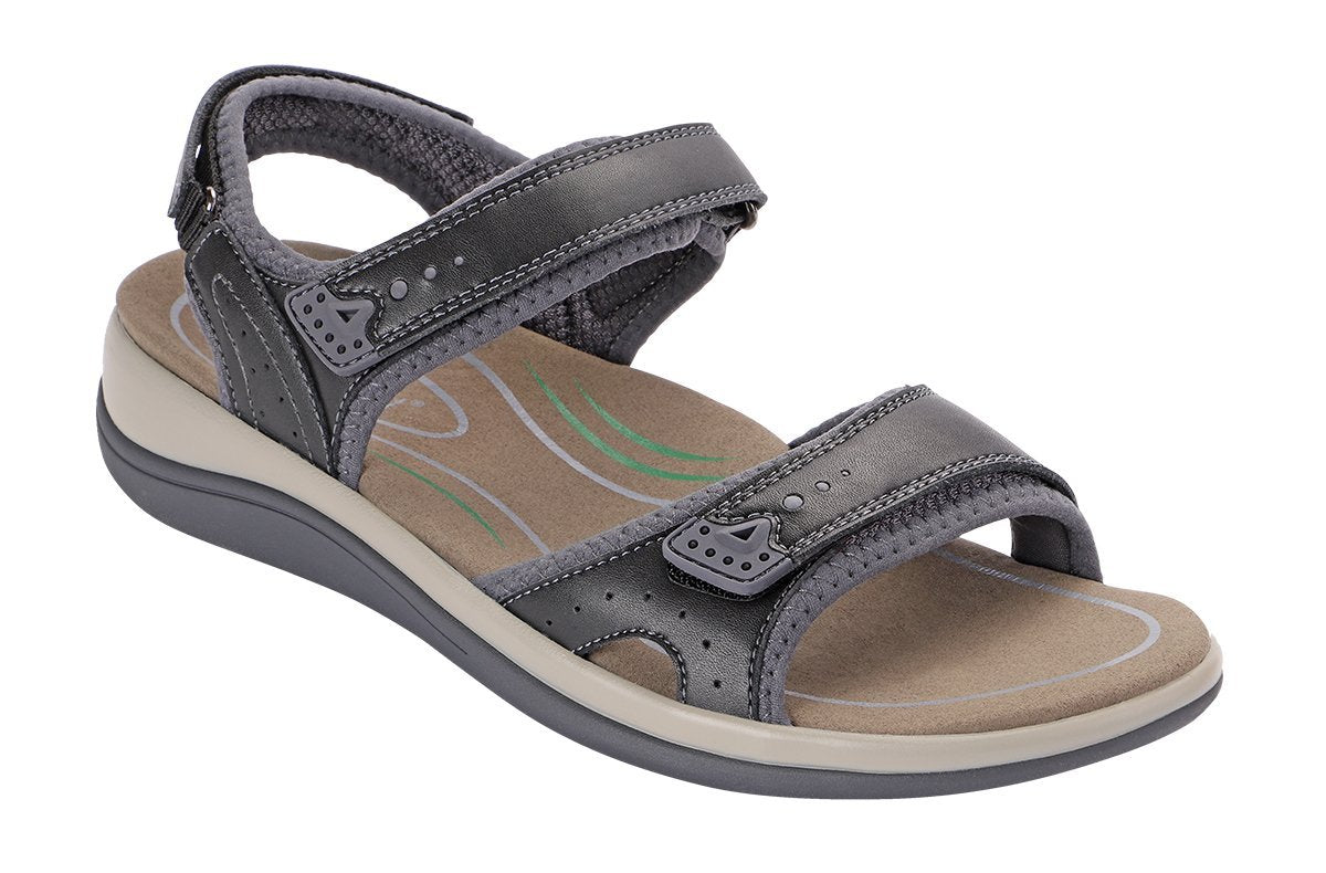 Malibu Black Women's Sandals-abc