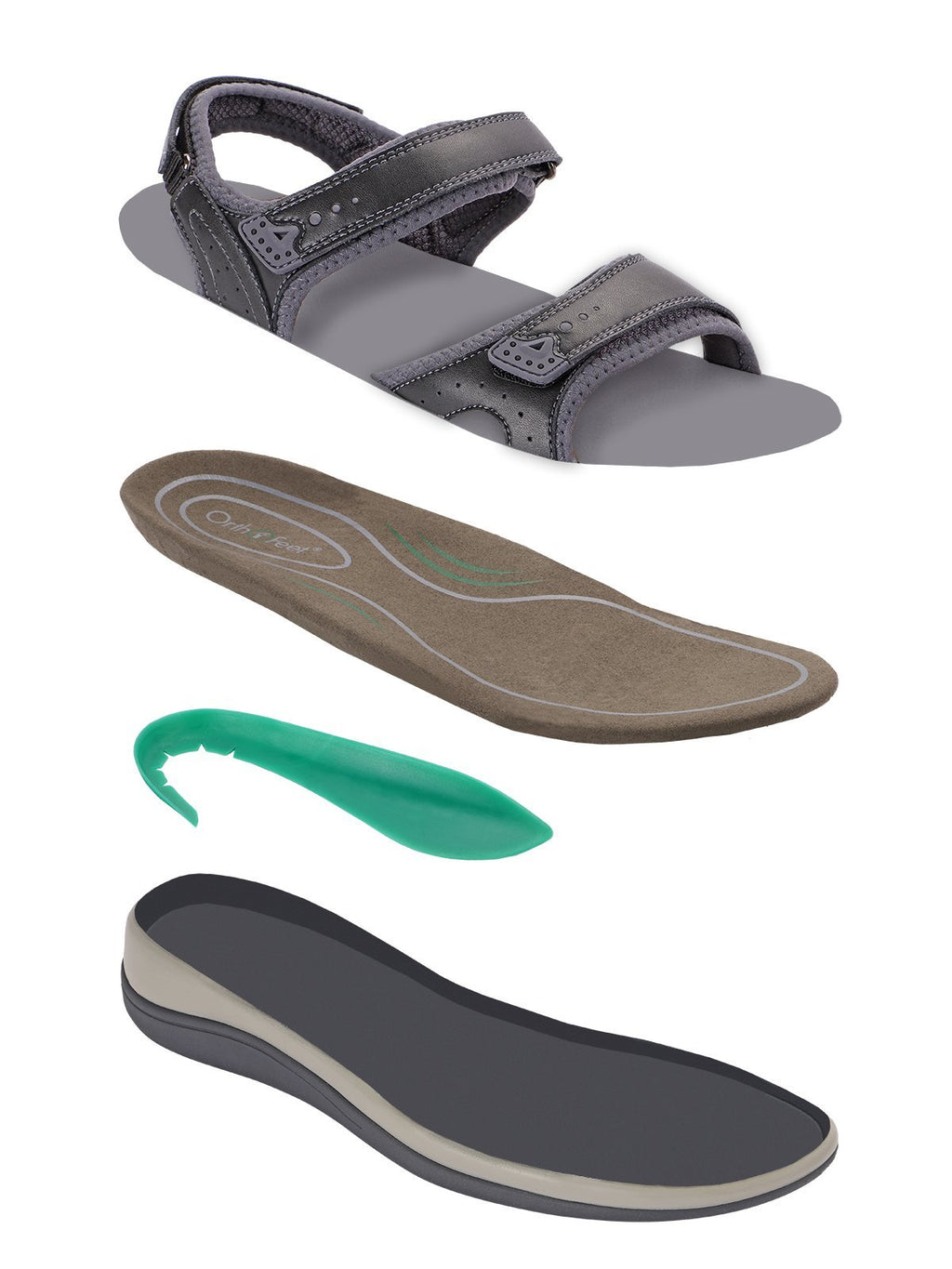Malibu Black Women's Sandals-abc