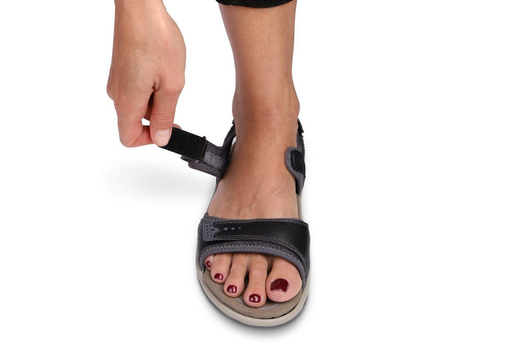 Malibu Black Women's Sandals-abc