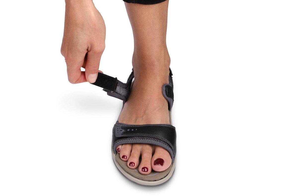 Malibu Black Women's Sandals-abc