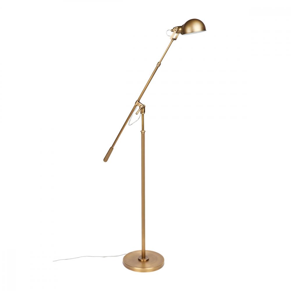 Arden Floor Lamp - Antique Brass-abc