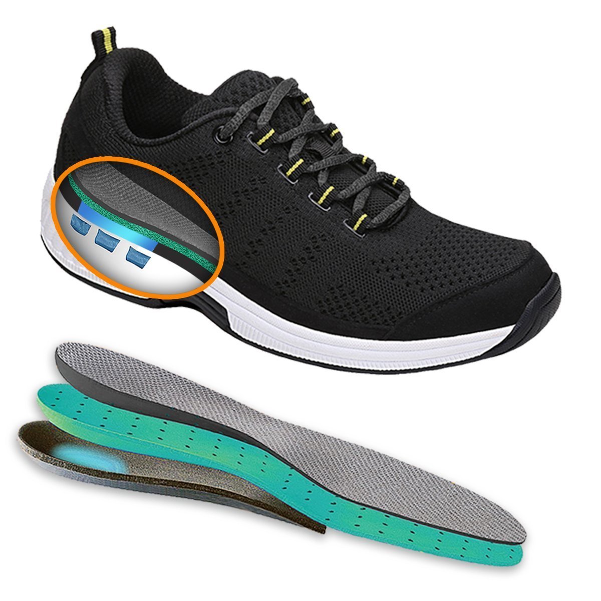 Coral-Black Stretchable-abc