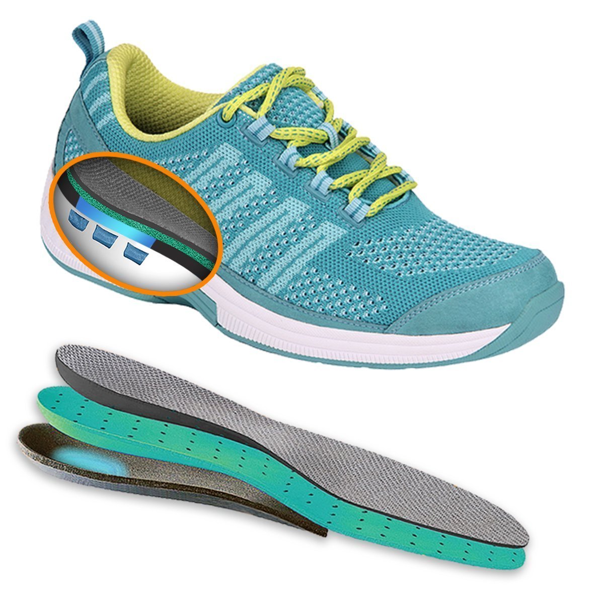 Coral-Turquoise Stretchable-abc