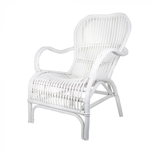 Seville Rattan Armchair White-abc
