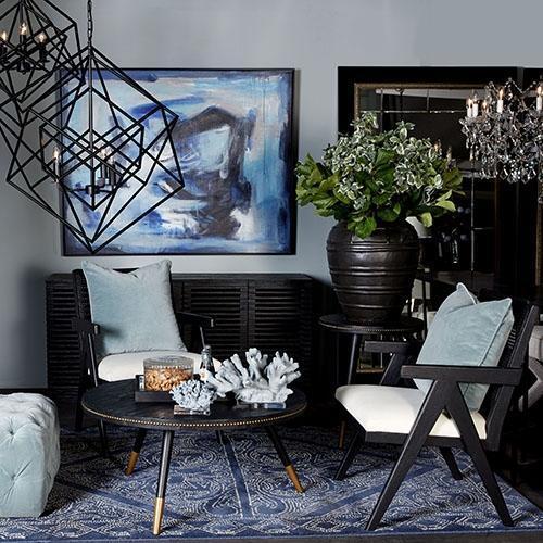 Columbo Floor Mirror - Black-abc