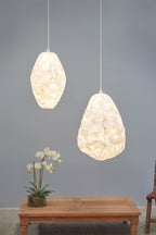 Altos - White - Teardrop Cloud Paper Pendant Light-abc