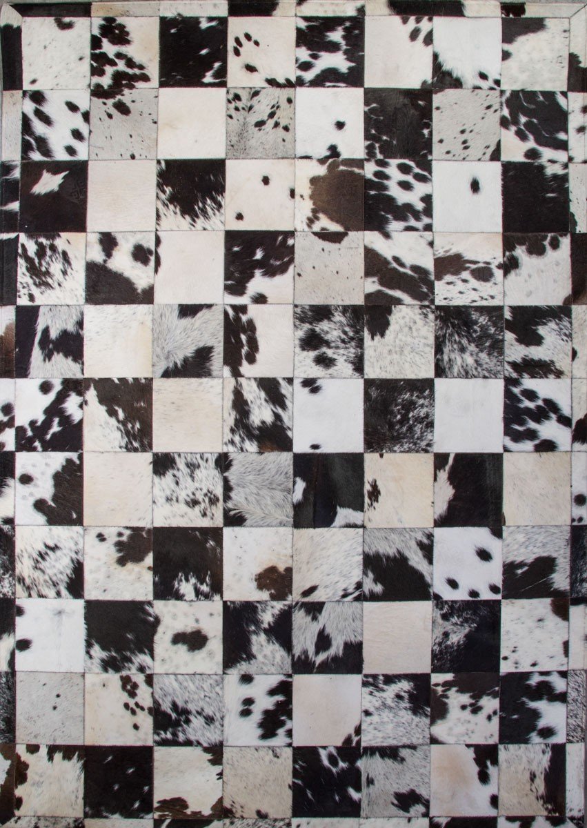 Cow Hide Floor Rug-abc