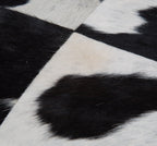 Cow Hide Square Block Cushion-abc