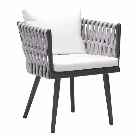 Crown Dining Arm Chair in Charcoal-abc