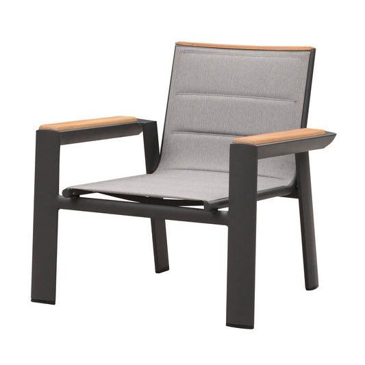 Madrid Club Chair in Charcoal-abc