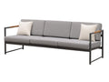Monaco Three Seat Sofa in Charcoal-abc