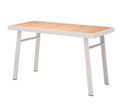 St Lucia Bar Height Table in White-abc