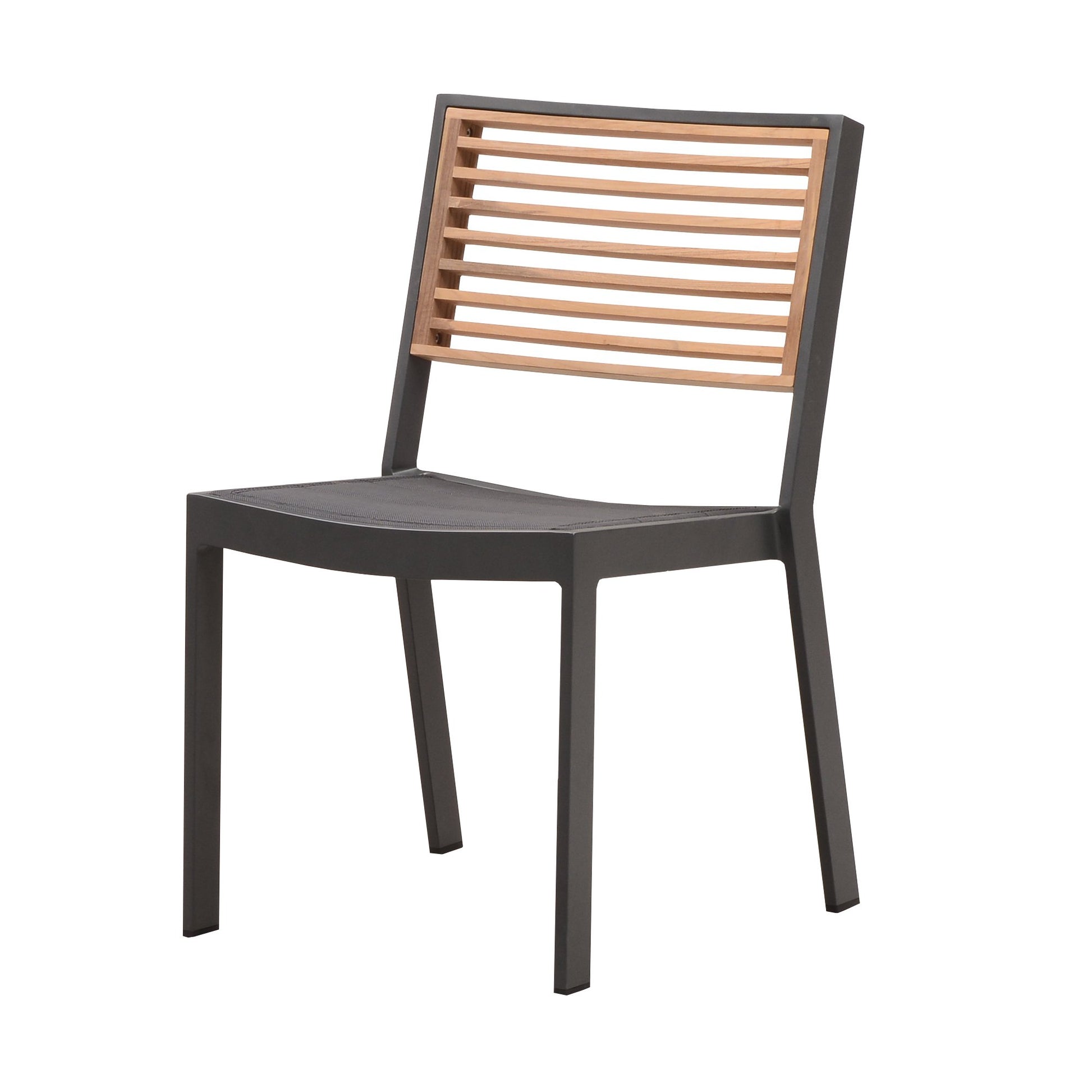 St Lucia Dining Side Chair in Charcoal-abc