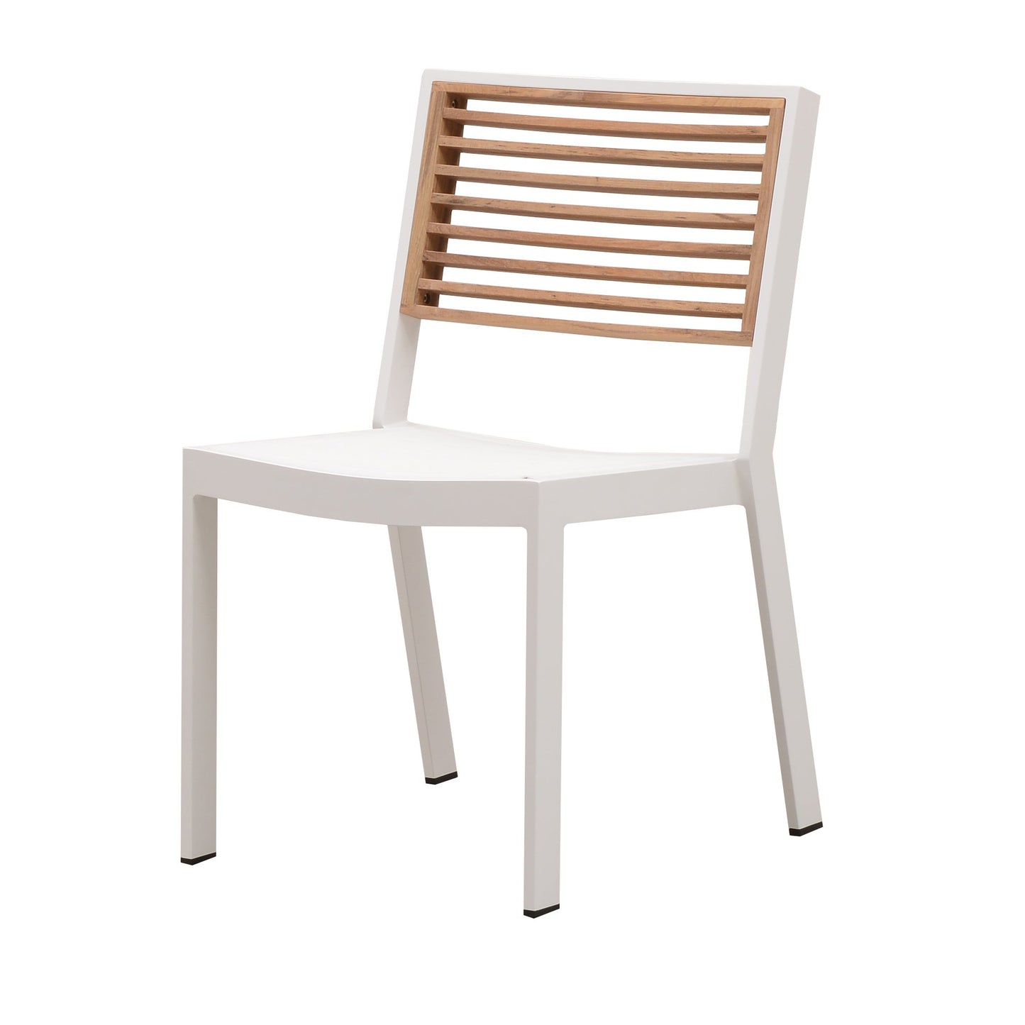 St Lucia Dining Side Chair in White-abc