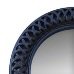 Albus Round Mirror Black-abc