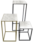 Alpha Set of Three tables-abc