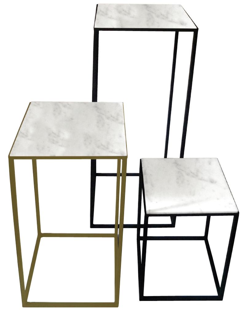 Alpha Set of Three tables-abc