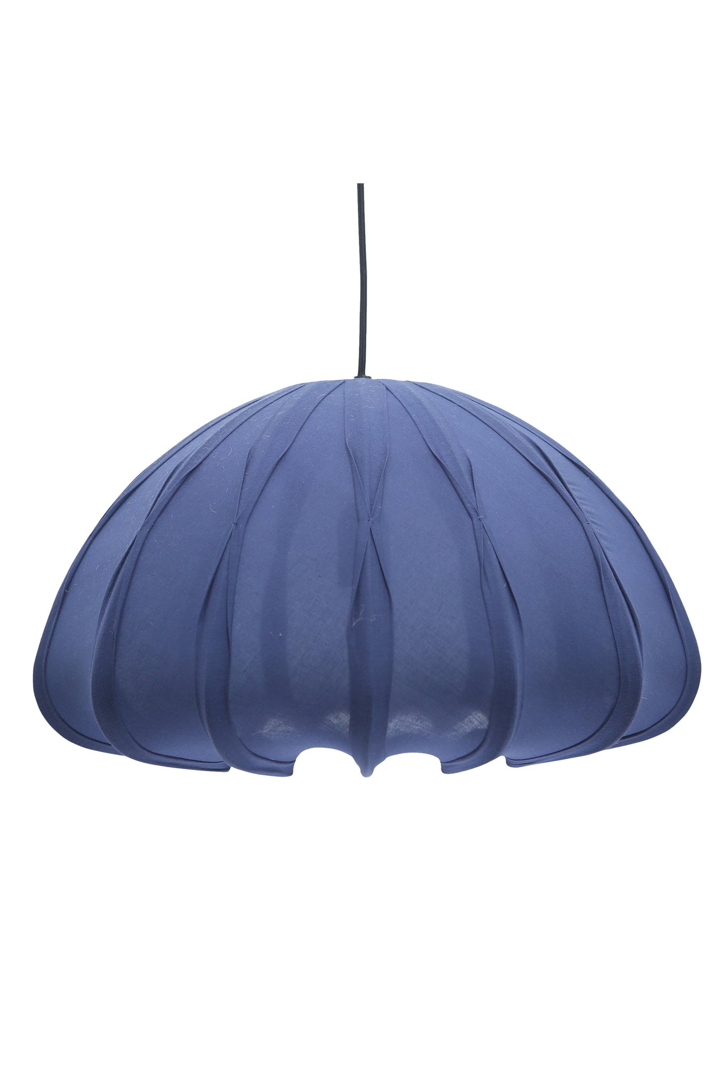 Anemone - Blue - Cotton Lantern Pendant Light-abc