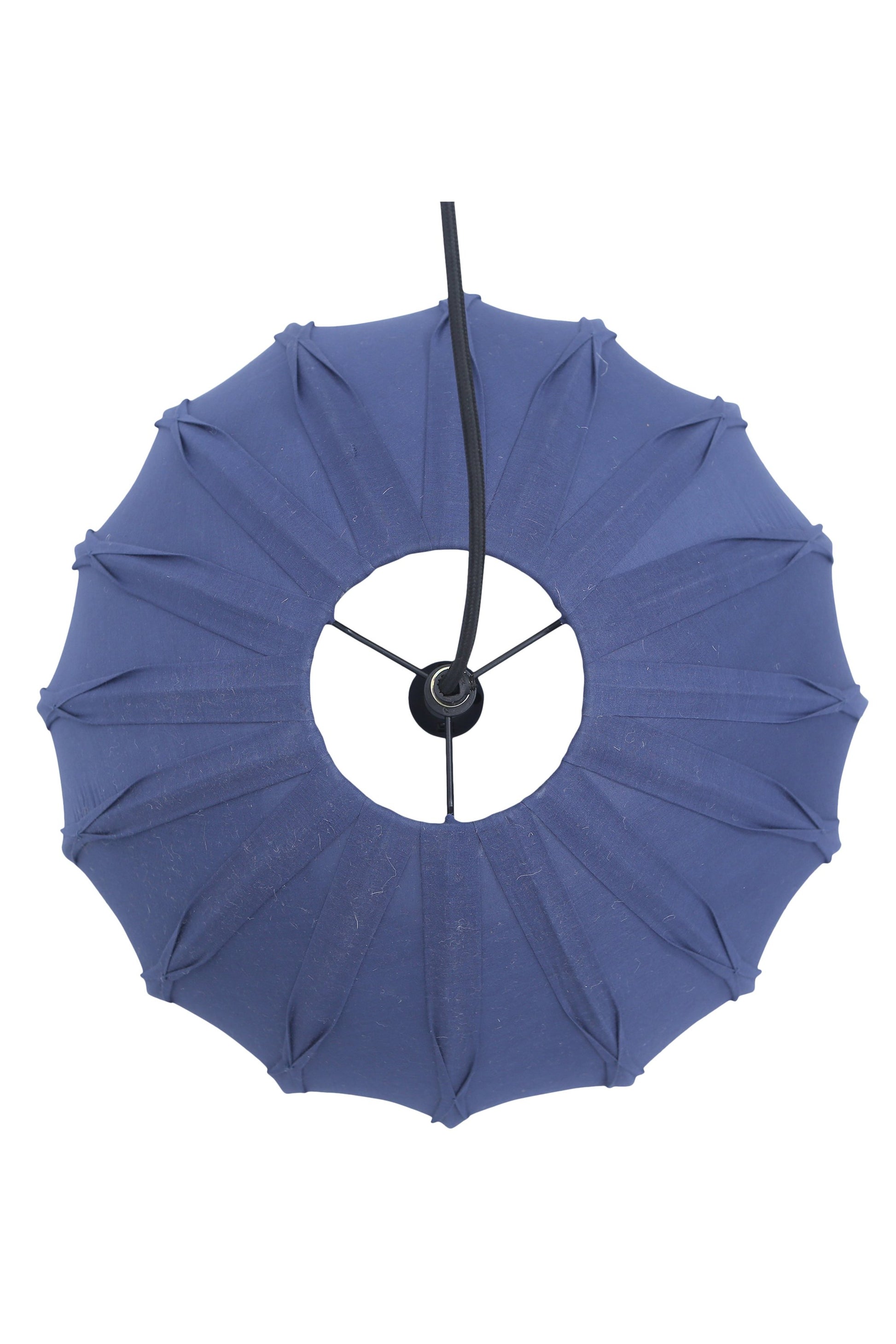 Anemone - Blue - Cotton Lantern Pendant Light-abc