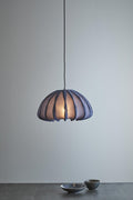 Anemone - Blue - Cotton Lantern Pendant Light-abc
