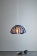 Anemone - Blue - Cotton Lantern Pendant Light-abc