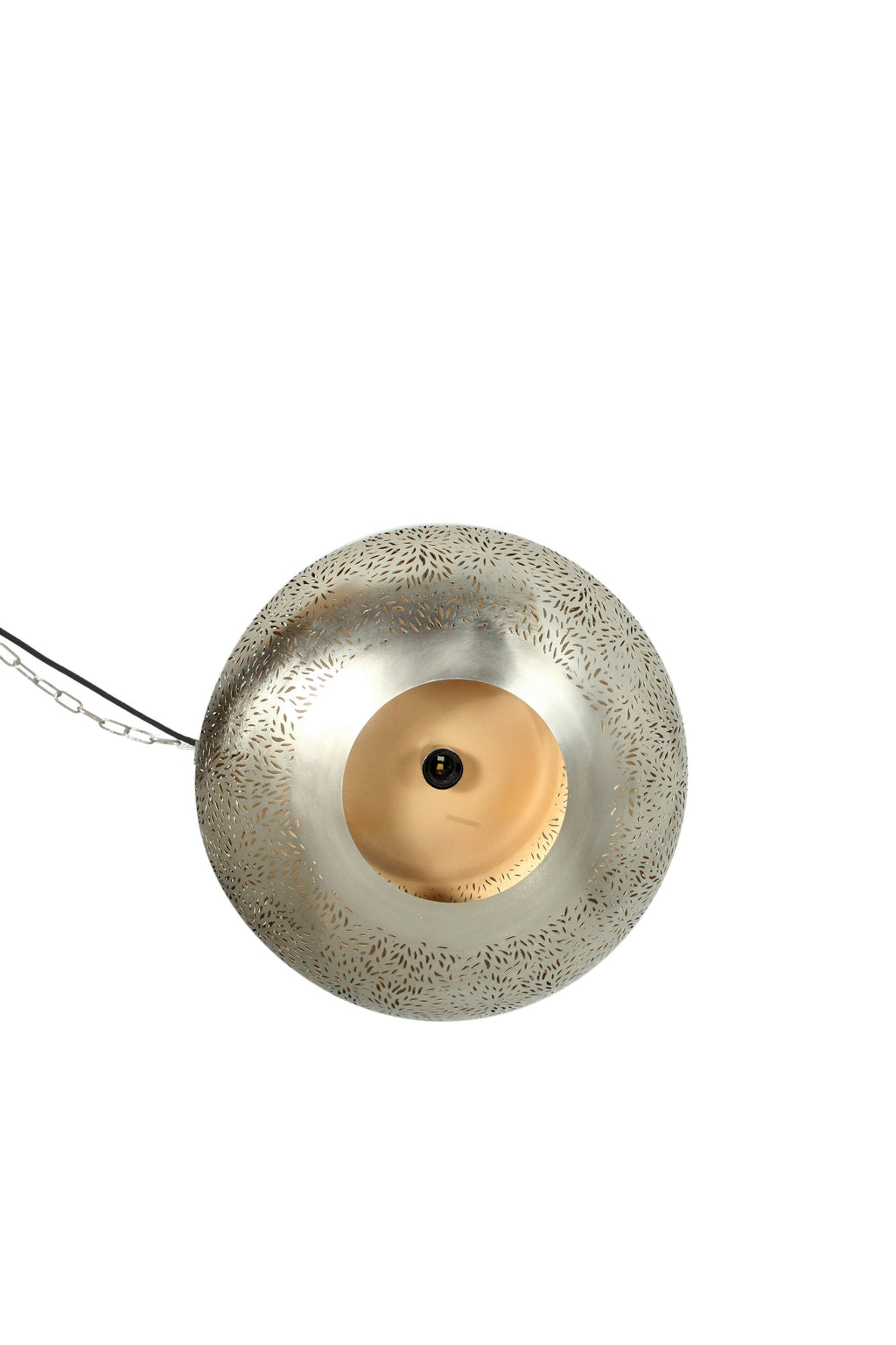 Atlas - Nickel - Perforated Ellipse Pendant Light-abc