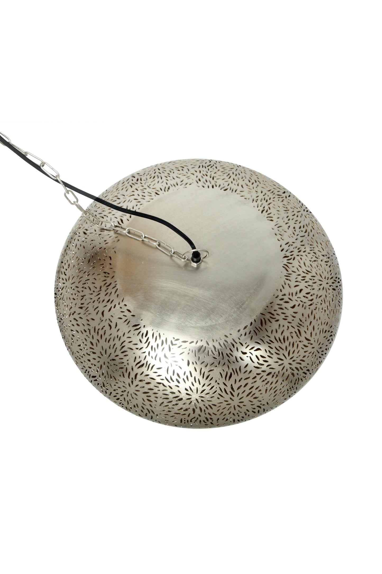 Atlas - Nickel - Perforated Ellipse Pendant Light-abc