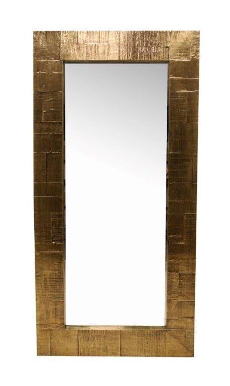 Brassfoil Floor Mirror-abc
