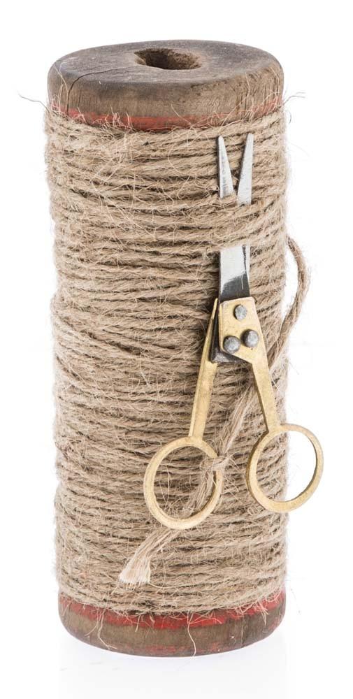 Spool w/Twine and Scissors-Tall-abc
