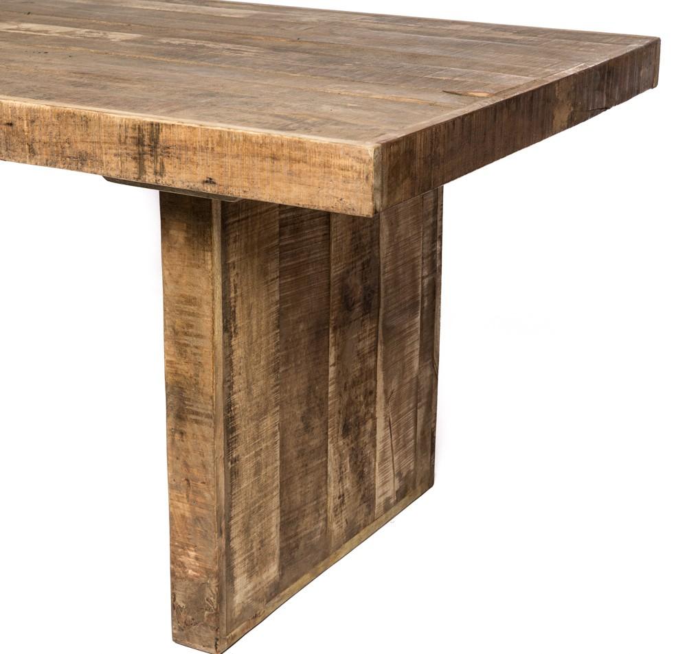 Swazi 6 Seater Rectangular Mango Wood Dining Table-abc