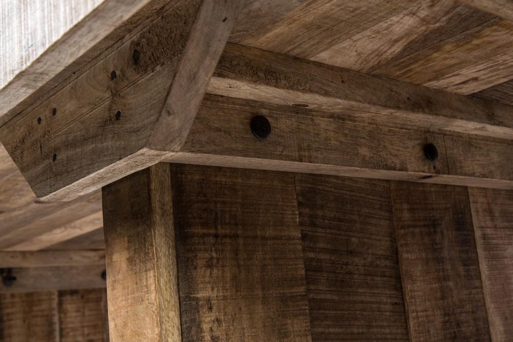 Swazi 6 Seater Rectangular Mango Wood Dining Table-abc