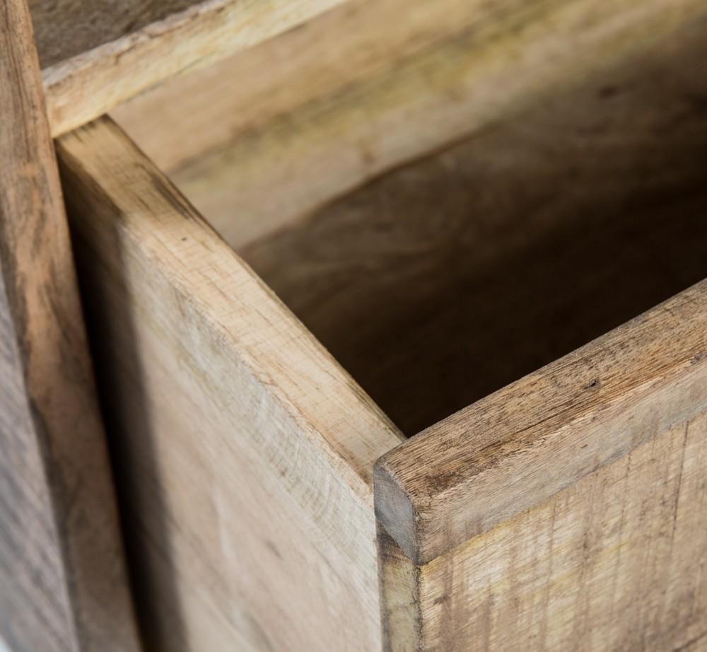 Swazi 1 Drawer Mango Wood Bedside Table-abc