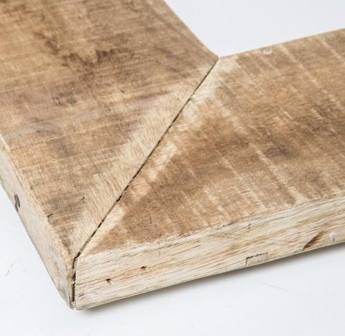 Swazi Wooden Mirror Frame-abc