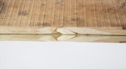 Swazi Wooden Mirror Frame-abc