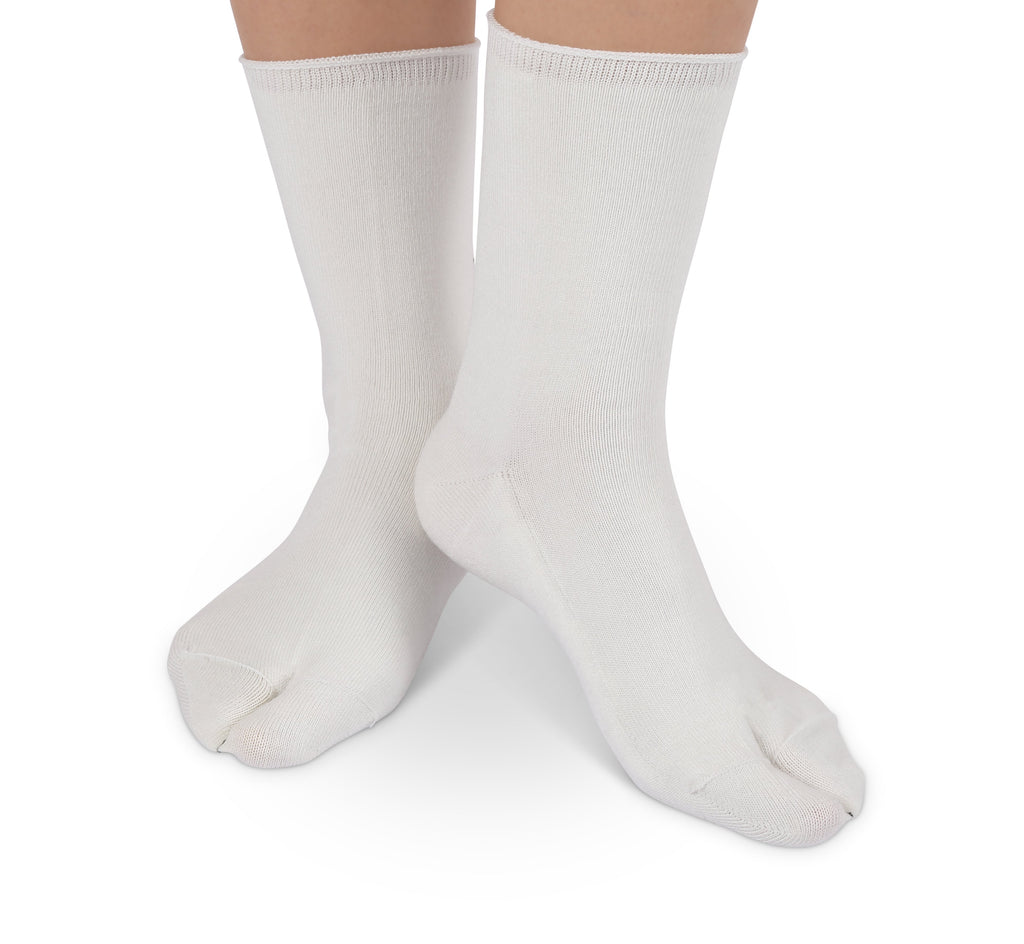 Bunion Relief Socks - White (3 pairs)-abc