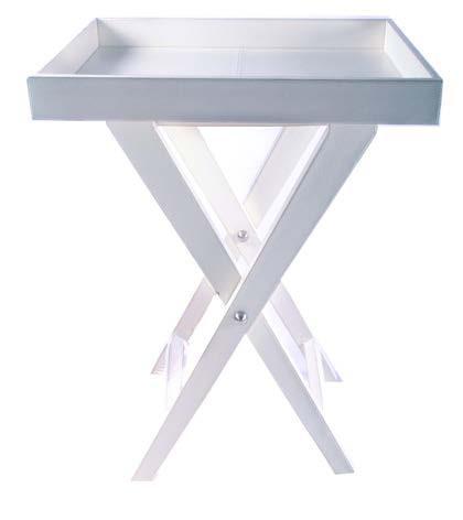 Butler's Trays White (Faux Leather)-abc