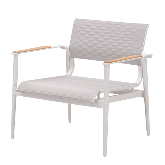 California Club Chair in White-abc