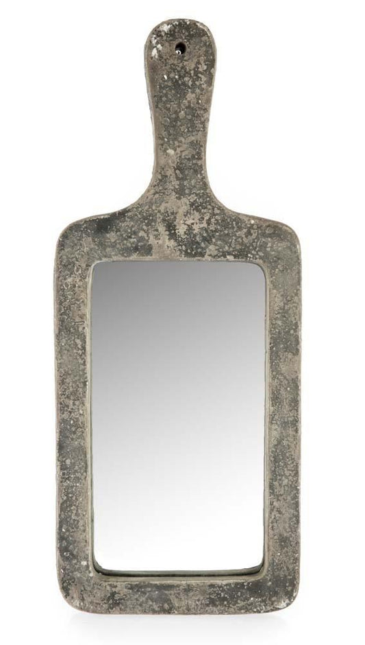 Ceramic Wall Mirror w/Handle-abc