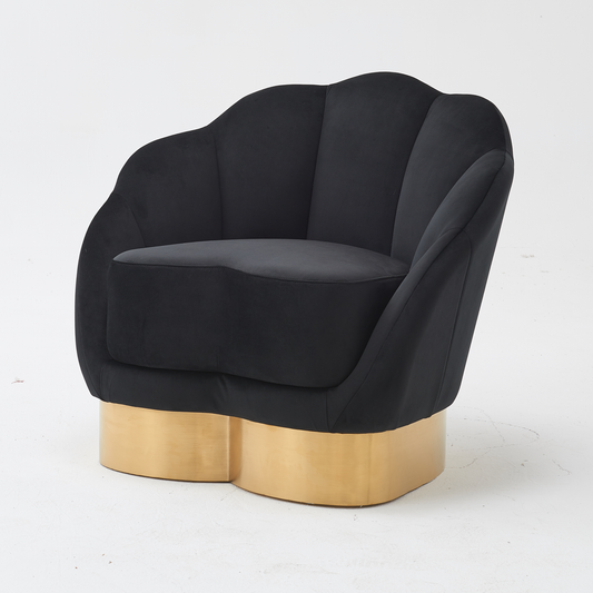 Shell Chair Black-abc