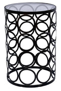 CIRCLES LAMP TABLE - Dark Bronze-abc